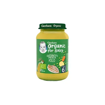 Gerber Organic Potato Chicken 1U 190g