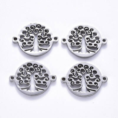 Tarnish Resistant 201 Stainless Steel Links Connectors