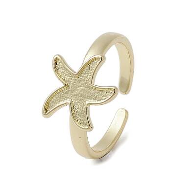 Brass Adjustable Open Rings