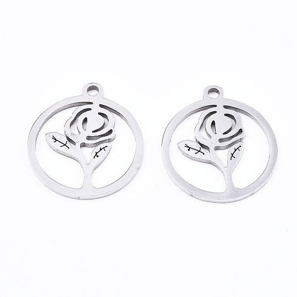 Non-Tarnish Valentine's Day 201 Stainless Steel Pendants