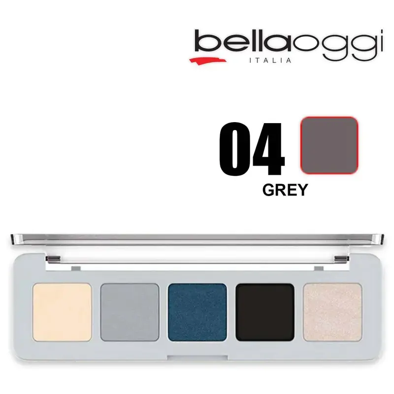 Color Affaire 5 Palette Eyes Grey 004