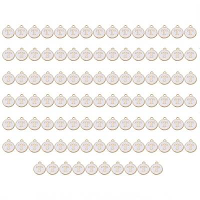 Golden Plated Enamel Alloy Charms