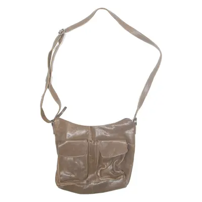VARESE Womens Crossbody Bag Brown Leather