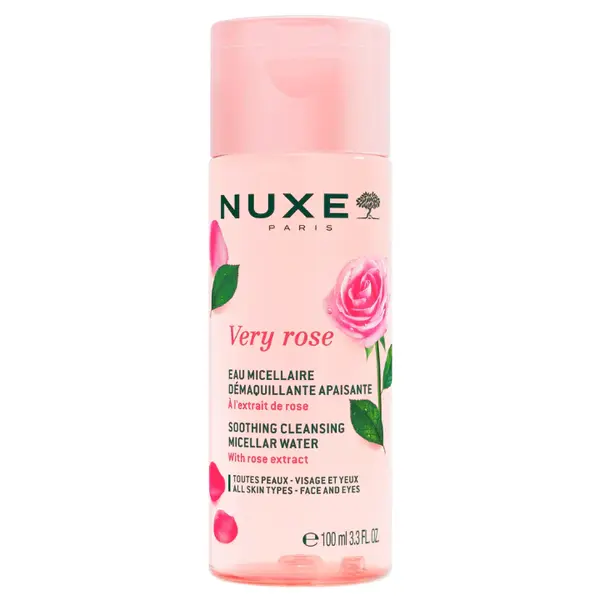 Nuxe Acqua Micellare Detergente Lenitiva Very Rose - Volume: 100 Ml