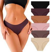 FINETOO Seamless Underwear for Women – Silky Soft No Show Panties, Sexy High-Cut Cheeky Briefs, Breathable & Invisible Ever...