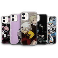 Soul Eater Phone Case Evans Crona Maka Albarn Black Star Tsubaki Death the Kid Manga Anime Cover for iPhone X-16 & More - Hig...
