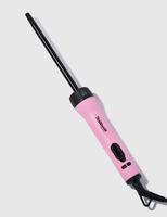 Trademark Tiny Curling Wand, Mood Interchangeable Hair Iron by Trademark Beauty, Ceramic Barrels, Tight Curls, Pink Handle