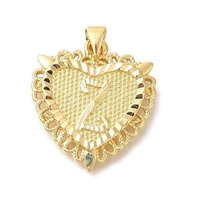 Rack Plating Brass Pendants