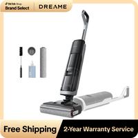 DREAME H14 Wet and Dry Vacuum, 180° Lie-Flat Cordless Vacuum Mop Combo, 140°F Brush Washing, Fast Hot Air Drying in 5 Mins,...