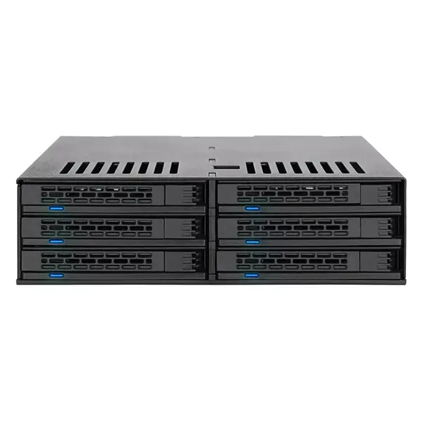 MB326SP-B ICY DOCK ExpressCage 6-Bay SATA / HDD / SSD Hot-Swap 2.5-Inch Cage for 5.25-Inch Bay