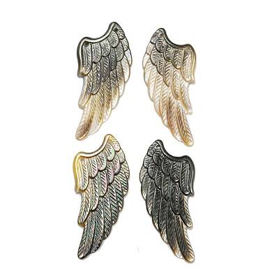Natural Black Lip Shell Pendants
