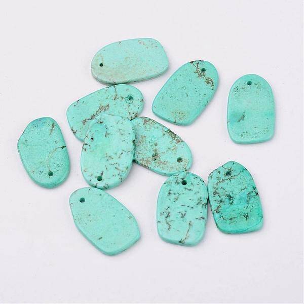 Natural Howlite Pendants