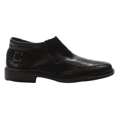 RIEKER Ankle Boots Black Leather Mens UK 12