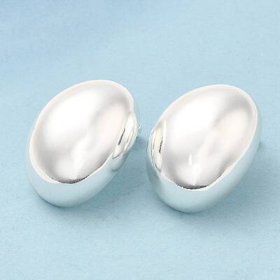 Rack Plating Brass Stud Earrings