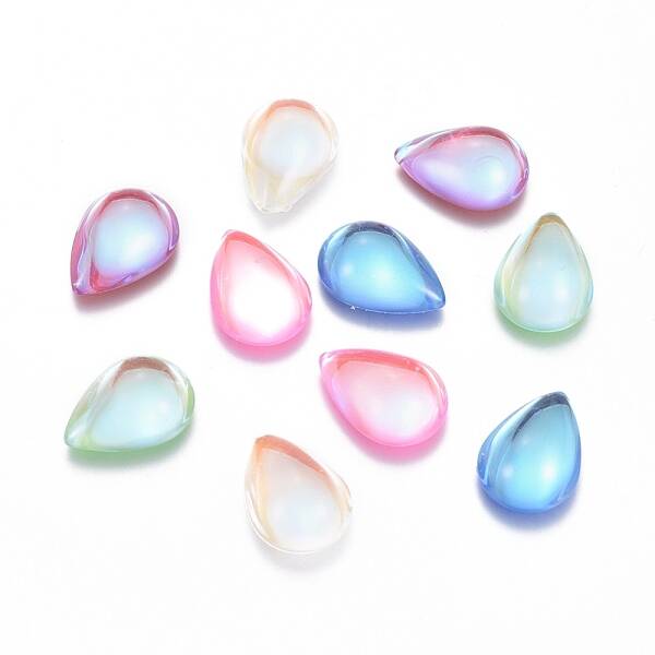 Transparent K9 Glass Cabochons