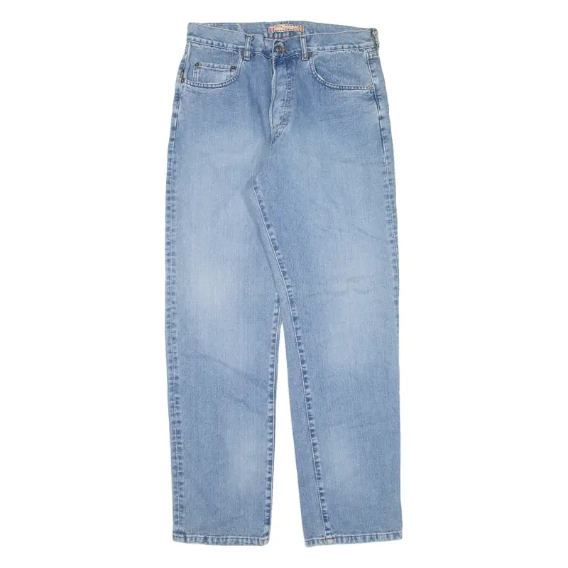 CODY LIBERTO Mens Jeans Blue Regular Straight W32 L32