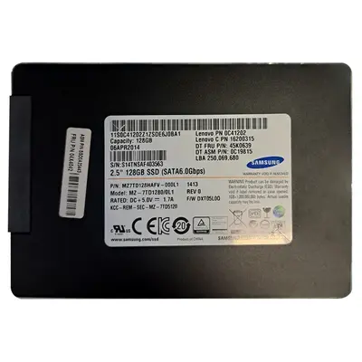 04X4042 Lenovo 128GB Triple-Level Cell SATA 6Gb/s 2.5-Inch Solid State Drive