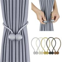 Magnetic Curtain Tieback, 2 Counts Modern Room Decor Curtain Tieback, Curtain Rod Holders, Room Decor Window Curtain Tieback,...