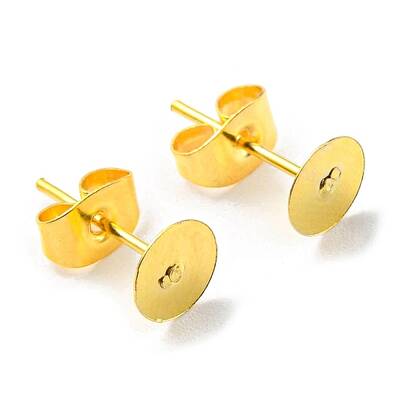 Iron Stud Earring Findings