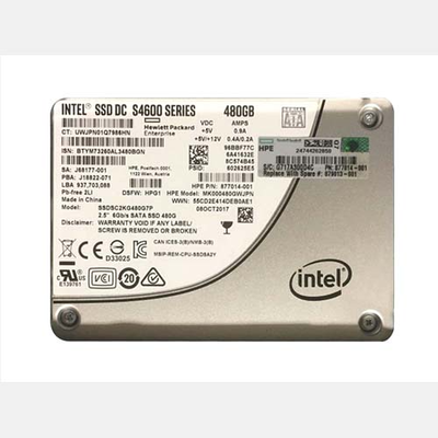 HP 879013-001 | 480GB SATA 6Gb/s Hot-Pluggable Mixed Use 2.5-Inch Enterprise Solid State Drive for ProLiant Server and Storag...