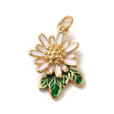 Brass Enamel Pendants