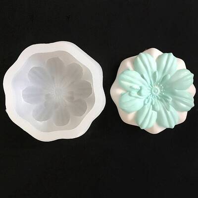 Cherry Blossom Flower Shaped DIY Candle Silicone Molds