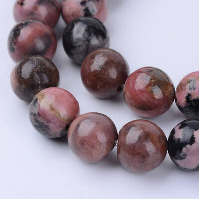 Natural Rhodonite Beads Strands