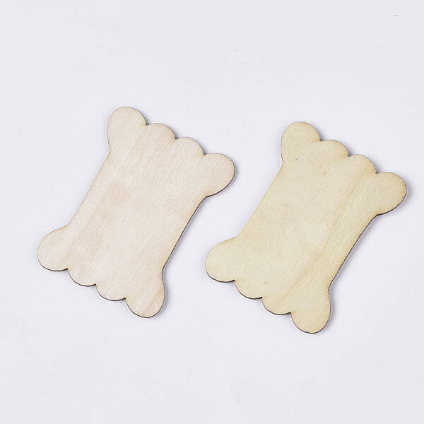 Undyed Unfinished Wooden Thread Winding Boards