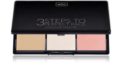 Wibo 3 Steps To Perfect Light face contouring palette 10 g