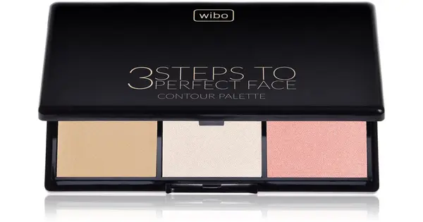 Wibo 3 Steps To Perfect Light face contouring palette 10 g