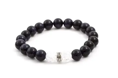 Agato MINK26/17 Crystal and Bead Bracelet