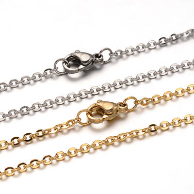 304 Stainless Steel Cable Chain Necklace