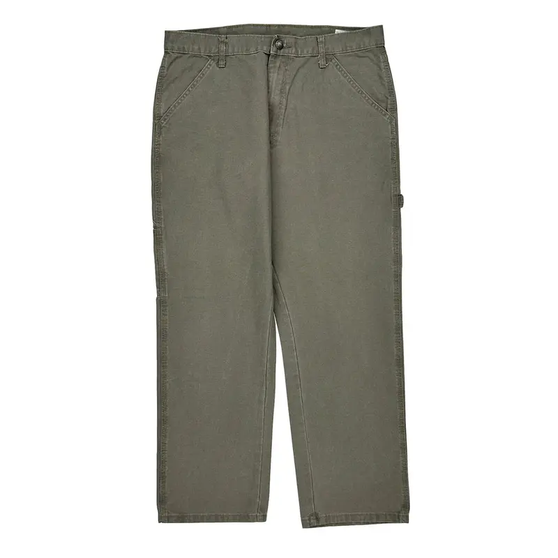 Lee Carpenter Trousers - 34? Waist Khaki Cotton