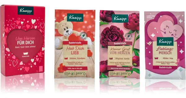 Kneipp For You bath salt gift pack 3×60 g