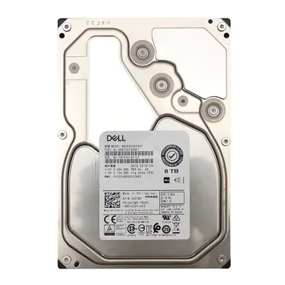 0XX7MT Dell 8TB 12Gb/s SAS 7200 3.5-Inch Hard Drive