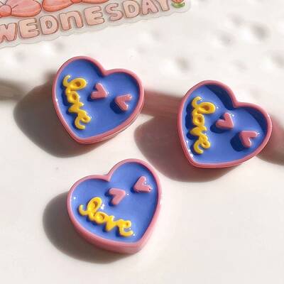 Smiling Face Opaque Resin Cabochons