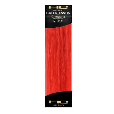 Hc milano Remy Keratin Extensions 50/55 cm Red Color
