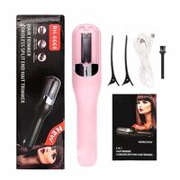 Rechargeable Split End Remover, Cordless Hair Trimmer for Damaged Tips, Safe DIY Hair Tool for All Hair Types, Salon-Style To...