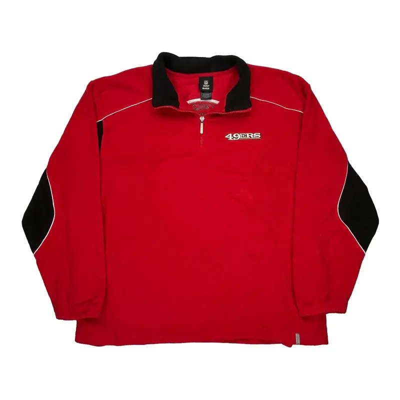 San Francisco 49Ers Reebok Nfl Fleece - 2XL Red Polyester