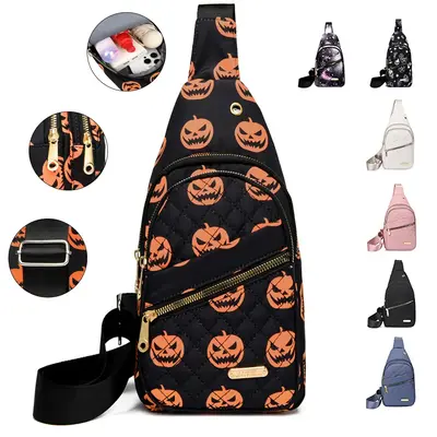 Maxoner Women Crossbody Purse,  Trendy Small sling chest bag, multi zipper pockets, Stylish Chic Quilted Design Adjustable Sh...