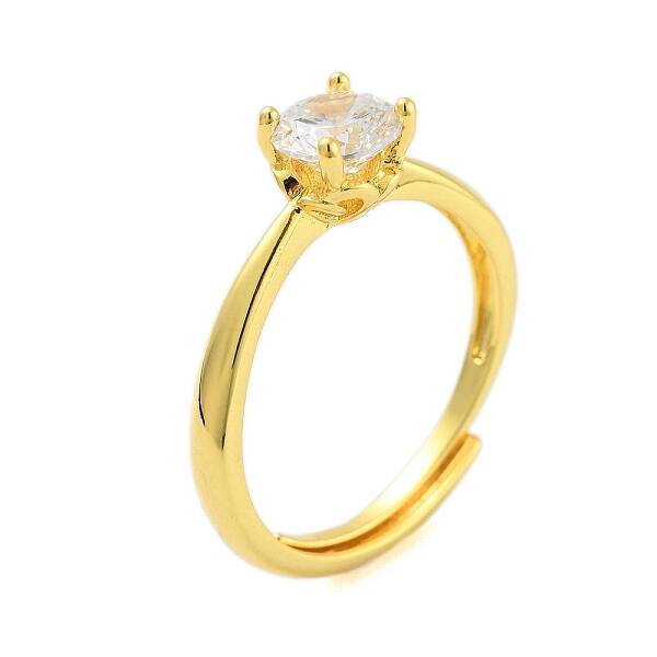 Clear Cubic Zirconia Adjustable Rings