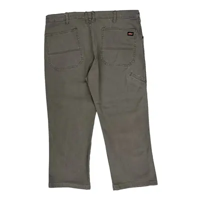 Dickies Trousers - 40W 25L Grey Cotton Blend