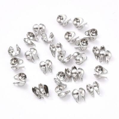 Tarnish Resistant 304 Stainless Steel Bead Tips