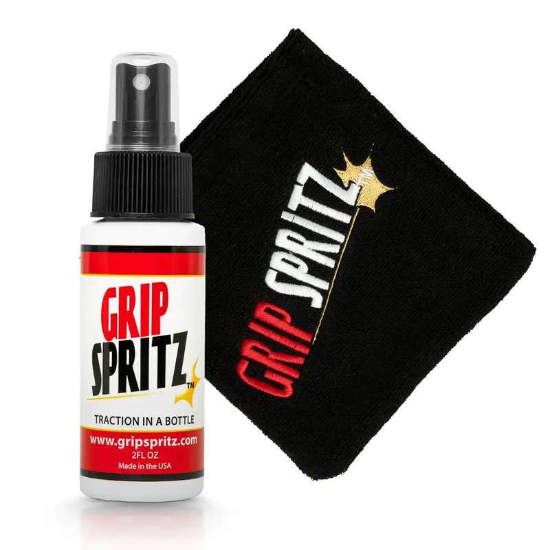 Grip Spritz Basketball Shoe Grip Spray - Starter Pack - Game Long Shoe Traction at All Your Games and Practices This Basketba...