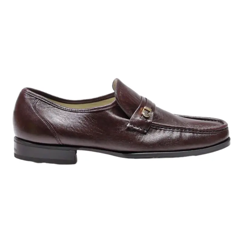 FLORSHEIM IMPERIAL Loafer Shoes Brown Leather Mens UK 8.5