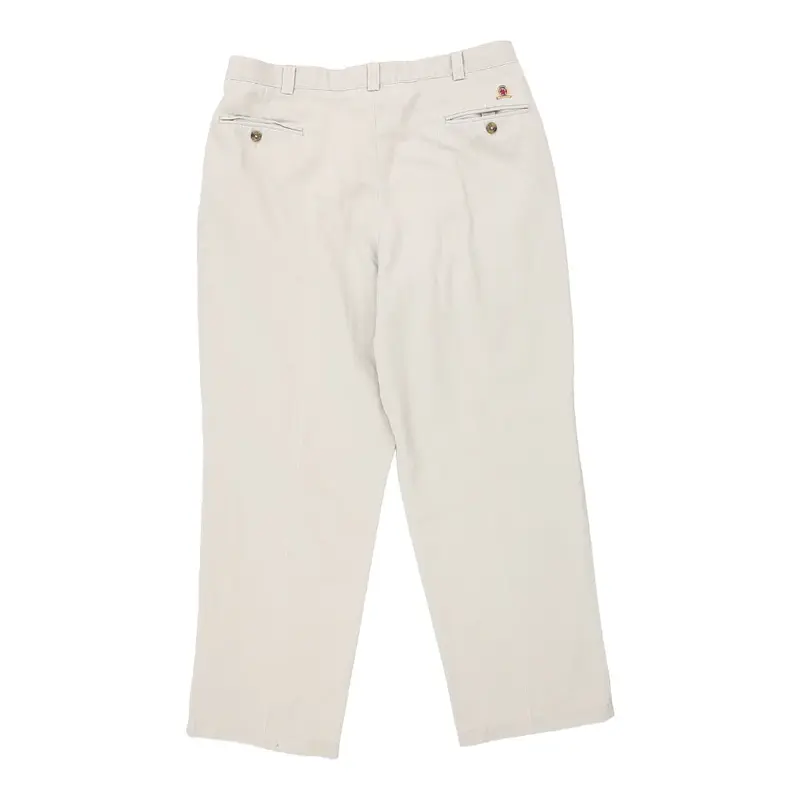 Tommy Hilfiger Chinos - 34W 30L Beige Cotton Blend