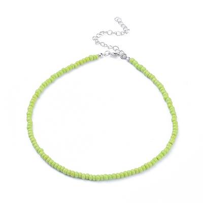 Glass Seed Beaded Necklaces