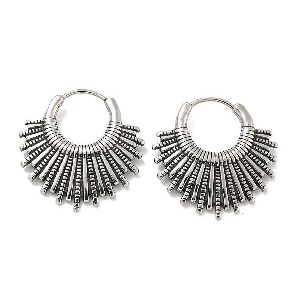 316 Surgical Stainless Steel Hoop Earrings