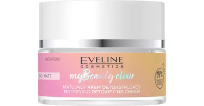 Eveline My Beauty Elixir Mattifying and Detoxifying Face Cream Peach Matt 50 ml