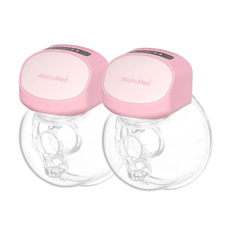 MomMed Rechargeable Portable Wearable Breast Pumps, S10 Pro  Electric Hands Free Breast Pumps, LCD Display Design Electric Br...